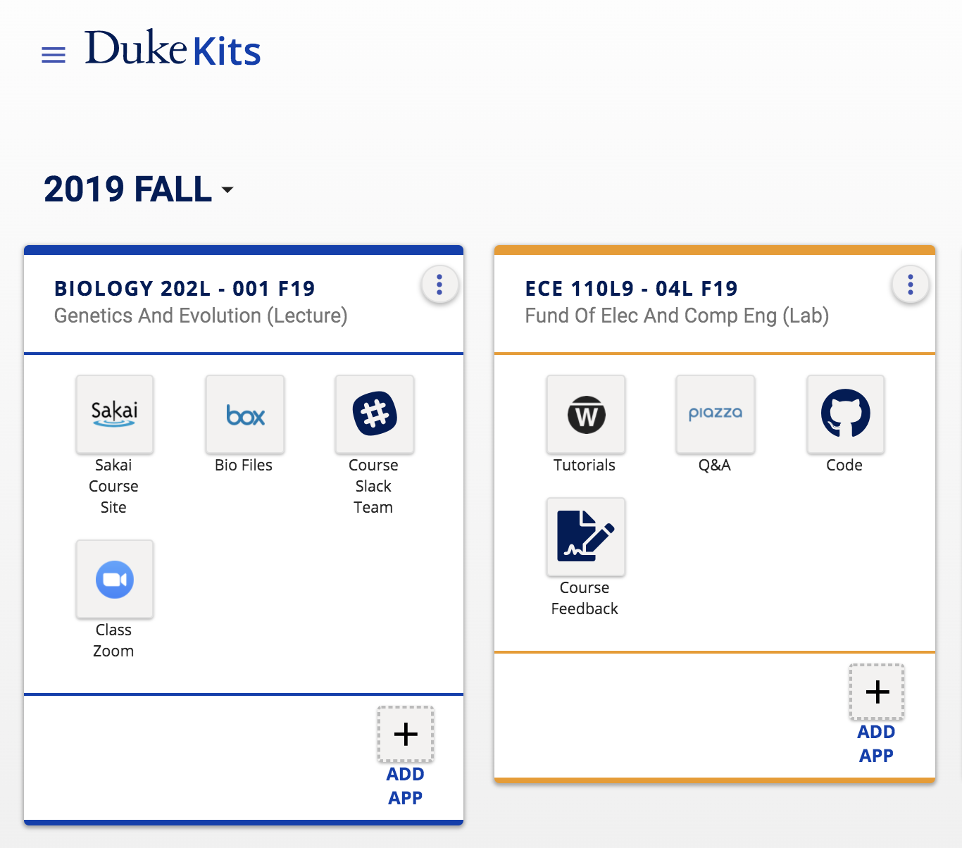 kits with apps added