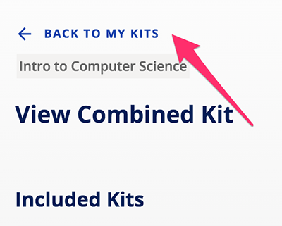 kits in combined kit